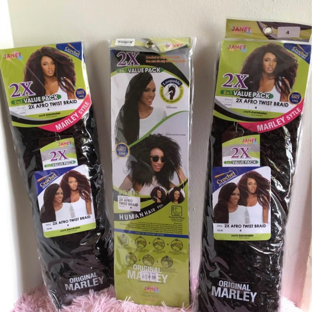 Janet‎ collection twist braids / 3packs -New